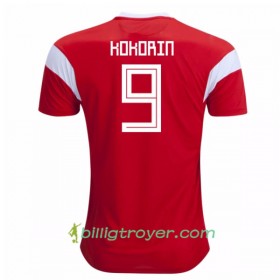 Billige Fotballdrakter Russland Kokorin 9 VM 2018 Hjemmedraktsett